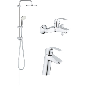 Набір змішувачів GROHE Eurosmart 123389M (23324001+27389002+33300002) ТОП в Івано-Франківську