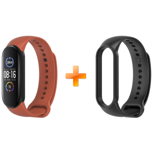 Xiaomi Mi Band 5 MiJobs Dual Color Orange/Black (MJ5-DSS014OB) ТОП в Івано-Франківську