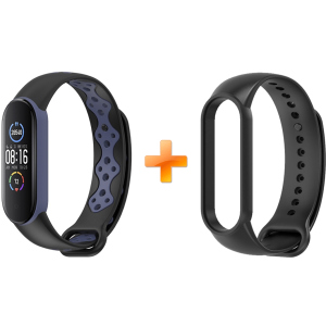 Xiaomi Mi Band 5 MiJobs Sport Black/Navy Blue (MJ5-SP004BNB)