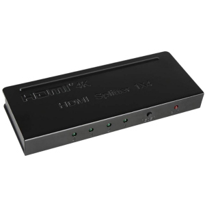 Спліттер PowerPlant HDSP4-M HDMI 1x4 V1.4, 4K (CA911509) в Івано-Франківську