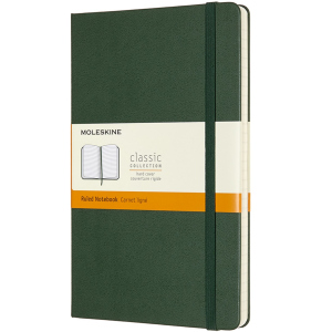 Нотатник Moleskine Classic 13 х 21 см 240 сторінок у лінійку Миртовий Зелений (8058647629063)