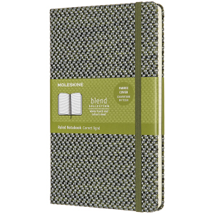 Нотатник Moleskine Blend 19 13 х 21 см 240 сторінок у лінійку Зелена Канва (8053853600097) краща модель в Івано-Франківську