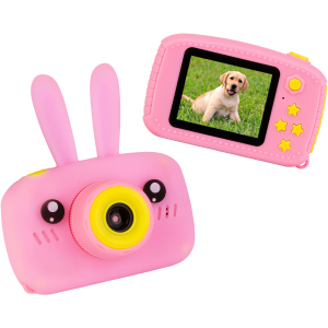 Цифровой детский фотоаппарат Atrix Tiktoker 2 20MP 1080p pink (cdfatxtt2p) в Ивано-Франковске