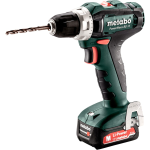 Аккумуляторная дрель-шуруповерт Metabo PowerMaxx BS 12 (601036500)