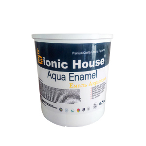 Краска-эмаль для дерева Bionic-House Aqua Enamel 0,8 л Белый рейтинг