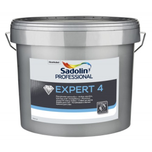 Глибокоматова фарба Sadolin Expert 4 Білий 2.5 л краща модель в Івано-Франківську