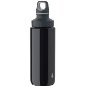 Бутылка для воды Tefal Drink2Go 600 мл Light Steel Черная (K3194212) лучшая модель в Ивано-Франковске