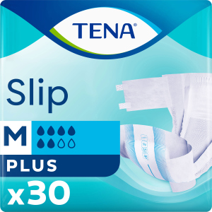 Подгузники для взрослых Tena Slip Plus Medium 30 шт (7322541118871) ТОП в Ивано-Франковске