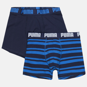 купить Трусы-шорты Puma Heritage Stripe Boxer 2 90783803 L 2 шт Blue (8718824909622)