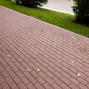 Тротуарна плитка Еко Цегла 4 см, коричнева, 1 кв.м в Івано-Франківську