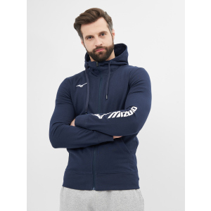 Спортивна кофта Mizuno 32EC7B7014 S Синя (5054698393444) ТОП в Івано-Франківську