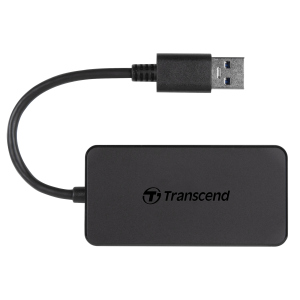 USB-хаб 4-портовий Transcend USB 3.1 Gen 1 (TS-HUB2K) ТОП в Івано-Франківську