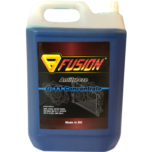 Антифриз концентрат Fusion Antifreeze Concentrate G-11 -80 5 л Синий (F80G11/5) лучшая модель в Ивано-Франковске