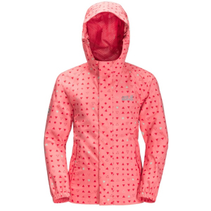 Ветровка Jack Wolfskin Tucan Dotted Jacket Kids 1608891-8296 140 см (4060477841472) лучшая модель в Ивано-Франковске