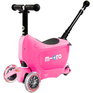 Самокат Micro Mini 2Go Deluxe Plus Pink (MMD033) (7640108563323) ТОП в Івано-Франківську