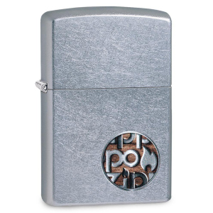 Зажигалка Zippo 207 Zippo Button Logo (29872) лучшая модель в Ивано-Франковске