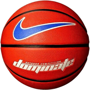 М'яч баскетбольний Nike Dominate 8P 06 Bright crimson/Black/White/Hyper royal (N.000.1165.617.06) краща модель в Івано-Франківську