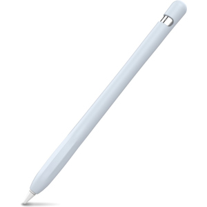 Силиконовый чехол AhaStyle для Apple Pencil (1‑го поколения) Светло-синий (AHA-01930-LBL) ТОП в Ивано-Франковске