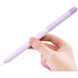 хорошая модель Градиентный силиконовый чехол AhaStyle для Apple Pencil (1‑го поколения) Лавандовый (AHA-11021-LVR)