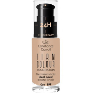 Тональна основа Constance Carroll FIRM COLOUR Foundation з SPF та Q10 03 beige medium 30 мл (5902249466263) краща модель в Івано-Франківську