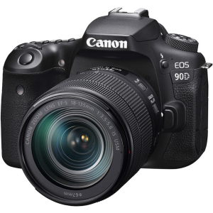 Фотоапарат Canon EOS 90D EF-S 18-135mm IS USM Kit Black (3616C029) Офіційна гарантія! краща модель в Івано-Франківську