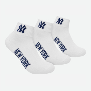 Шкарпетки New York Yankees 3 pk Quarter 15100003-1001 39-42 р 3 пари Білі (8718984009170) ТОП в Івано-Франківську