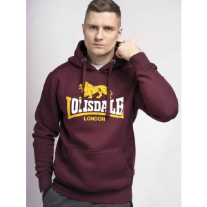 Худі Lonsdale THURNING 116030-2003 XL OxBlood (4251522353372) ТОП в Івано-Франківську