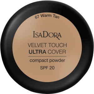 Пудра для лица Isadora Velvet Touch Ultra Cover Compact Powder 67 warm tan 7.5 г (7317852149676)