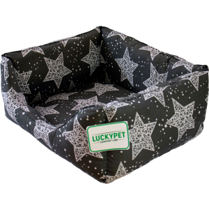 Лежак для собак и кошек Lucky pet Рей №3 50x65x23 см Серый (4820224210995) ТОП в Ивано-Франковске