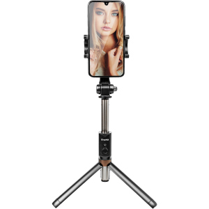 Трипод Dispho WS-18002 Selfie Stick Tripod Bluetooth Black ТОП в Івано-Франківську