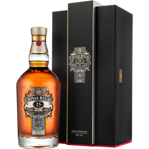 Віскі Chivas Regal 25 років витримки 0.7 л 40% у подарунковій упаковці (080432104040) (5000299284926) в Івано-Франківську