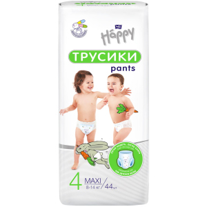 Підгузки-трусики дитячі Bella Baby Happy Maxi 8-14 кг 44 шт (5900516603236) ТОП в Івано-Франківську