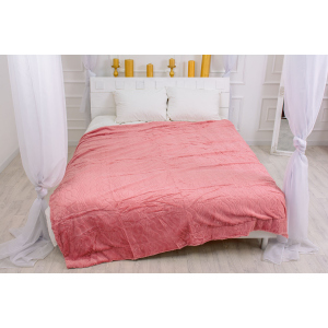 Плед MirSon №1003 Damask Pink 150x200 (2200002979979) лучшая модель в Ивано-Франковске