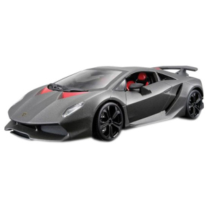 Автомодель Bburago (1:24) Lamborghini Sesto Elemento (18-21061) Сірий металік краща модель в Івано-Франківську