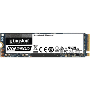 Kingston KC2500 1TB NVMe M.2 2280 PCIe 3.0 x4 3D NAND TLC (SKC2500M8/1000G) в Ивано-Франковске