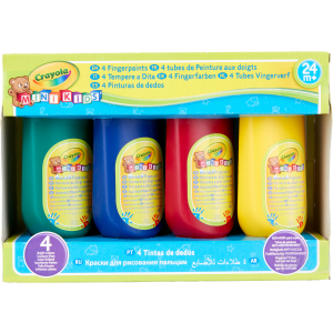 Набор пальчиковых красок Crayola Mini Kids Washable (256455.106) (0071662114763)