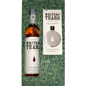 Віскі Writers Tear's Irish Whiskey у подарунковій упаковці з флягою 0.7 л 40% (5099811906019) краща модель в Івано-Франківську