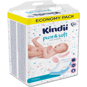 Одноразовые пеленки для детей Kindii Pure & Soft 60х40 30 шт (5900095032304) ТОП в Ивано-Франковске