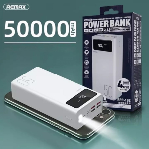 Павербанк Remax Power Bank 50000mAh|4USB/Type-C/Lightning, 2.1A|для iPhone, Android, Xiaomi, Samsung, Huawei в Івано-Франківську