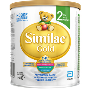 Суха молочна суміш Similac Gold 2 400 г (5391523058148) ТОП в Івано-Франківську