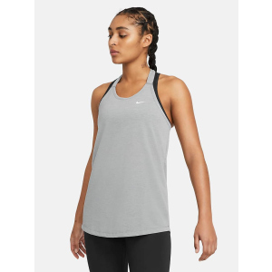 Майка Nike W Nk Dry Ess Elastika Tank DA0370-084 L Серая (194501433914) лучшая модель в Ивано-Франковске