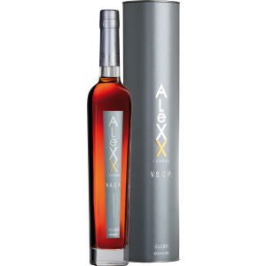 Бренді AleXX Silver VSOP 0.5 л 40% у тубусі (4820000621175) краща модель в Івано-Франківську