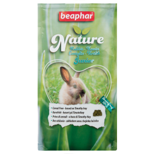 Беззерновой корм для крольчат Beaphar Nature Rabbit с тимофеевкой 1.25 кг (8711231101771) ТОП в Ивано-Франковске