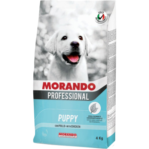 Сухой корм Morando Professional Puppy with Chicken для щенков с курицей 4 кг (8007520099936 / 8007520096010) ТОП в Ивано-Франковске