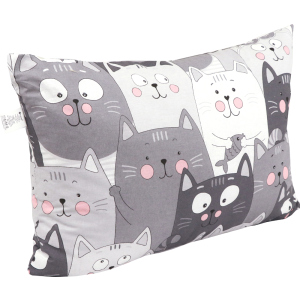 Подушка Руно Grey Cat 50x70 см (Р310.02СЛУ_Grey Cat) лучшая модель в Ивано-Франковске