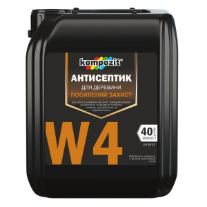 купить Антисептик для усиленной защиты Kompozit W4 5 л