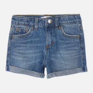 Шорти джинсові дитячі Levi's LVG Girlfriend Shorty Short 4E4536-MA3 140 см (3665115188837) ТОП в Івано-Франківську