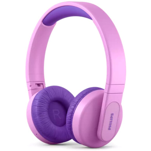 Навушники Philips Kids TAK4206 On-ear Colored light panels Wireless Pink (TAK4206PK/00) ТОП в Івано-Франківську