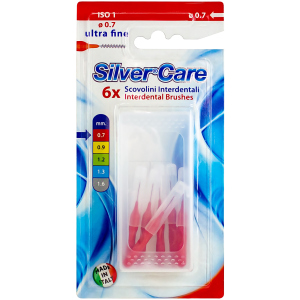 Міжзубні йоржи Silver Care 6 шт ультра-тонкі (8009315041212) краща модель в Івано-Франківську