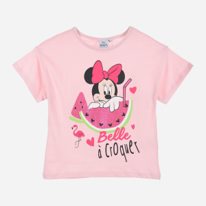 Футболка Disney Minnie UE1039 104 см Розовая (3609084857257) рейтинг